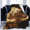 Hedgehog Music Violin Hedgehog Blanket
