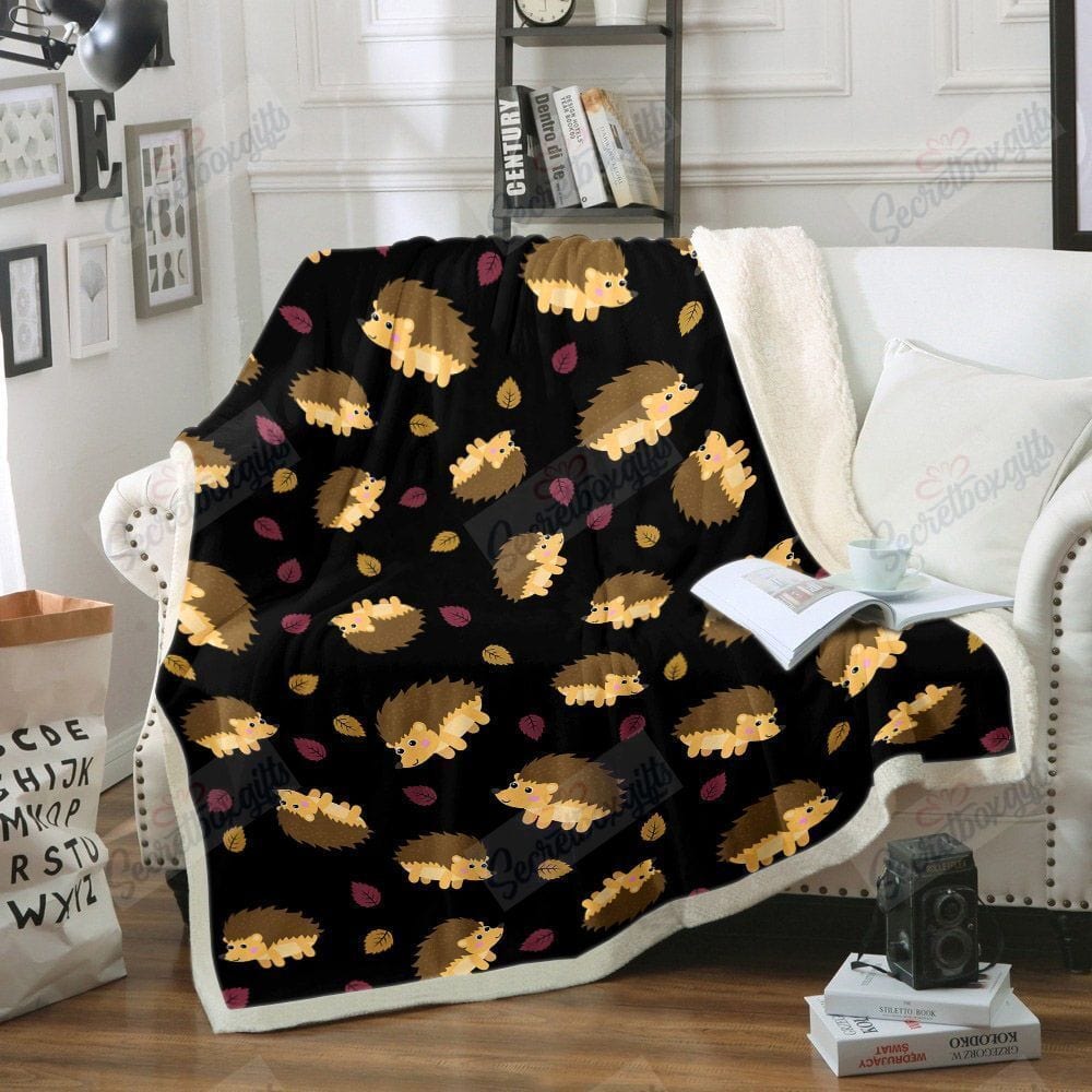 Cute Hedgehog Blanket