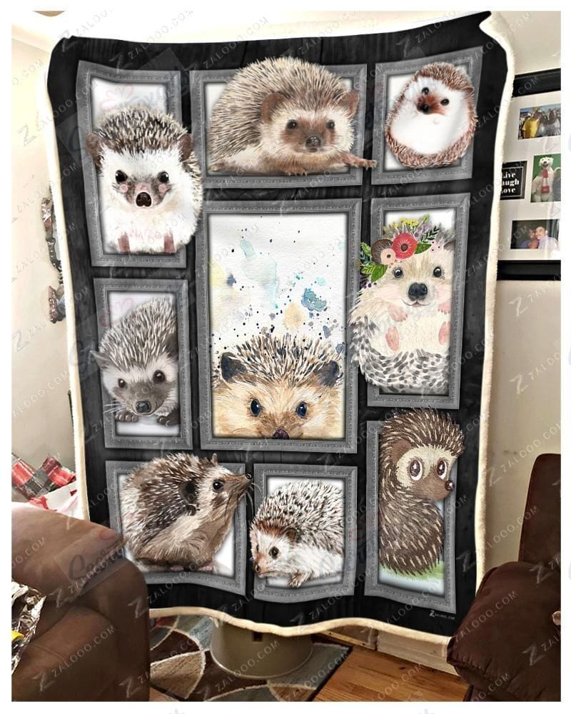 Cute  Hedgehog Blanket