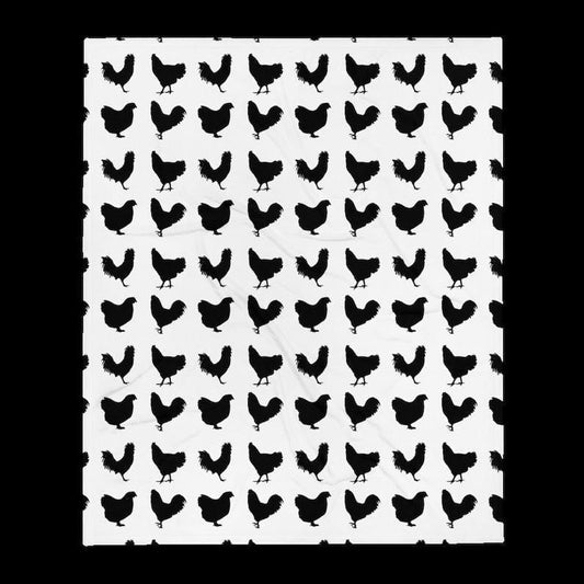 Chicken Pattern Chicken Blanket