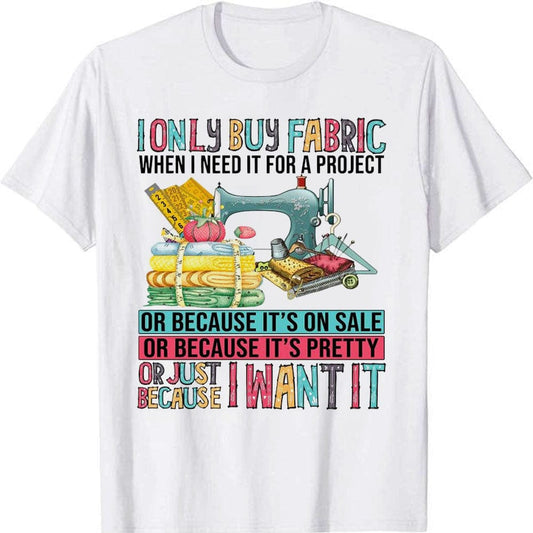 Solo compro camisas de tela para coser