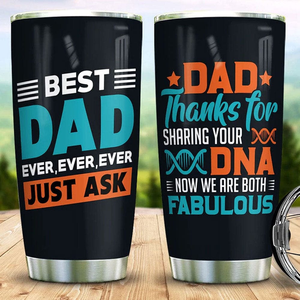 El mejor vaso para papá del mundo