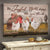 Be Joyful Pray Always And Give Thanks Flock Of Chicken Poster, Canvas