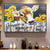 Cow Sunflower Home Is Where My Cows Are Poster, Canvas