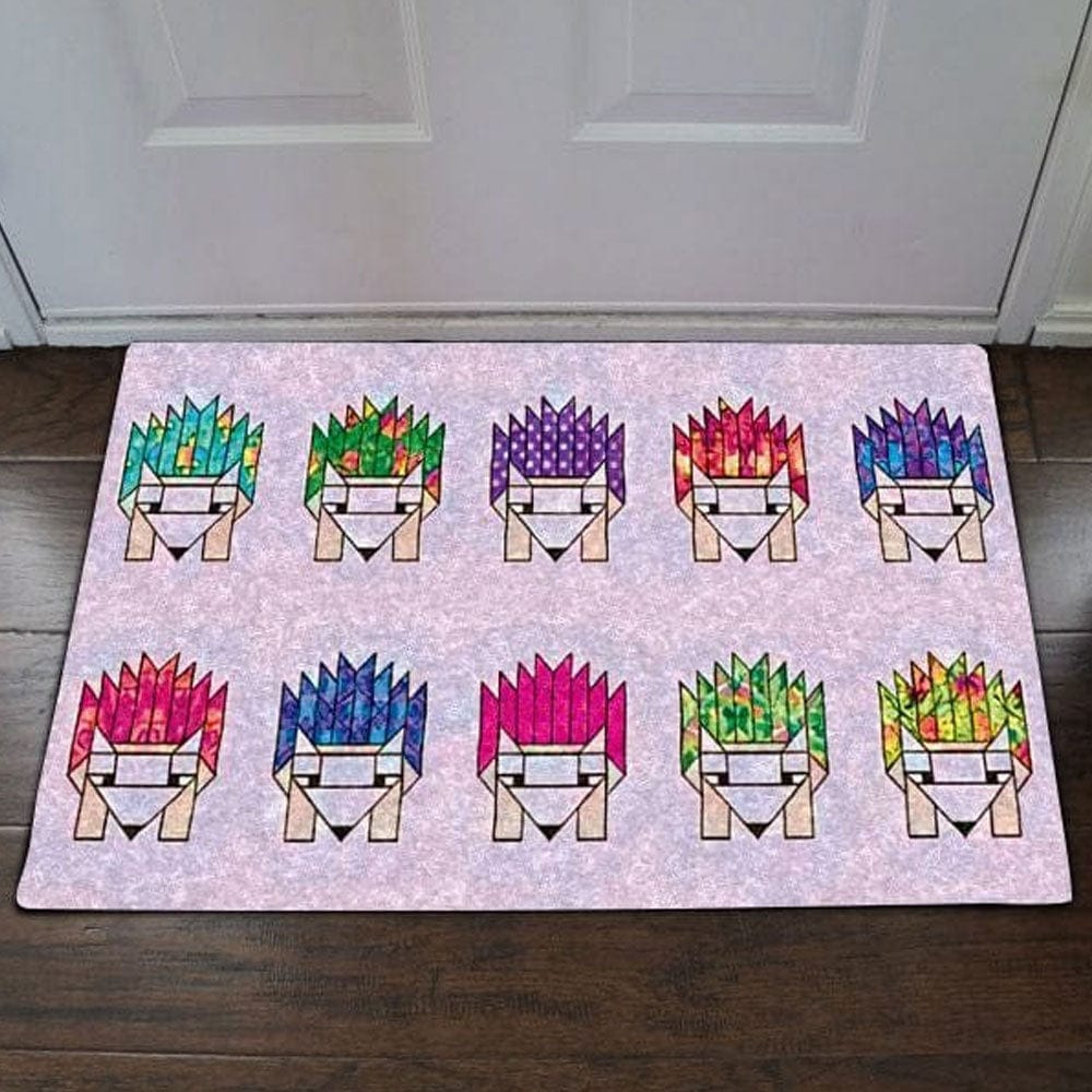 Cute Hedgehog Doormat