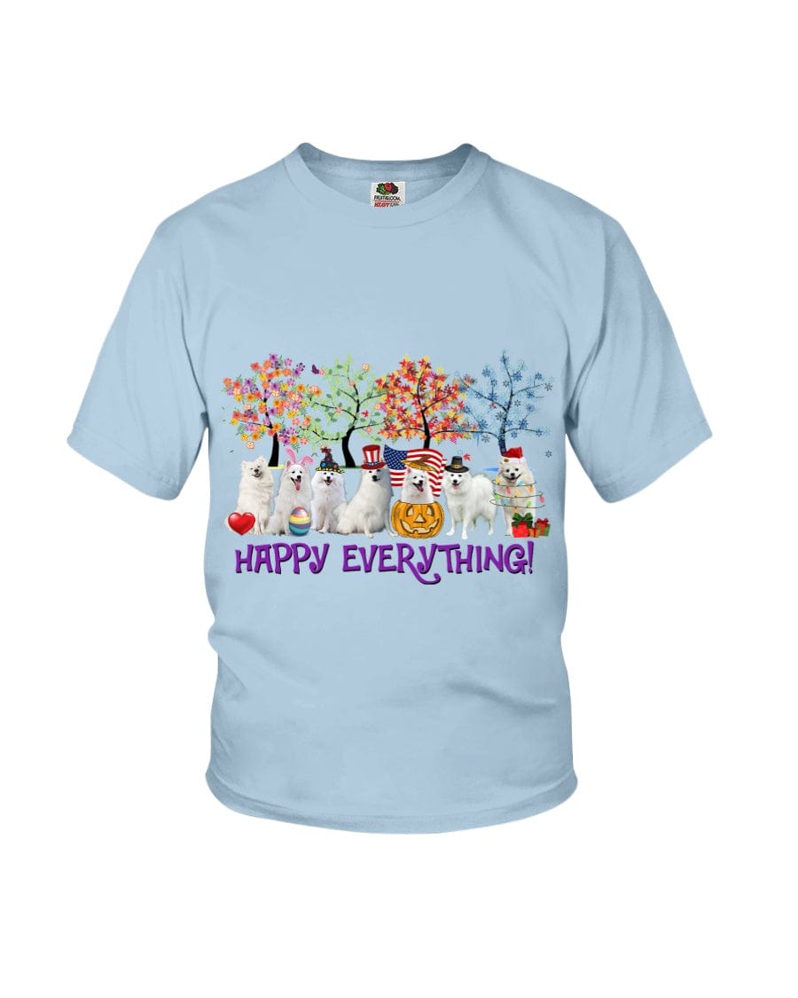 American Eskimo Dog Happy Everything Shirt