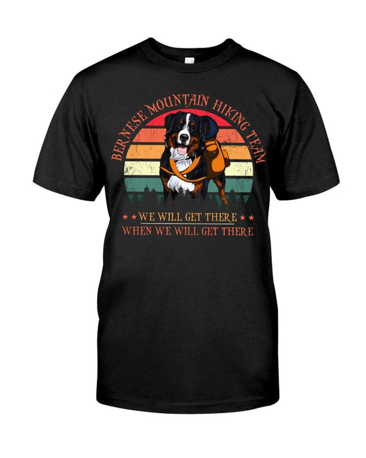 Camiseta para perros del equipo de senderismo de montaña de Berna