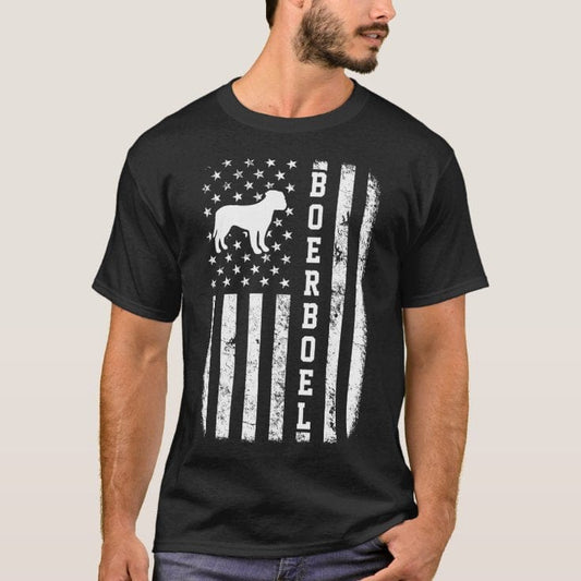 Boerboel American Flag Shirt