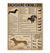 Dachshund Knowledge Poster, Canvas