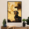 Dachshund With God's Hands Dog Poster, Canvas