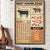 Beef Knowledge Cow Poster, Canvas