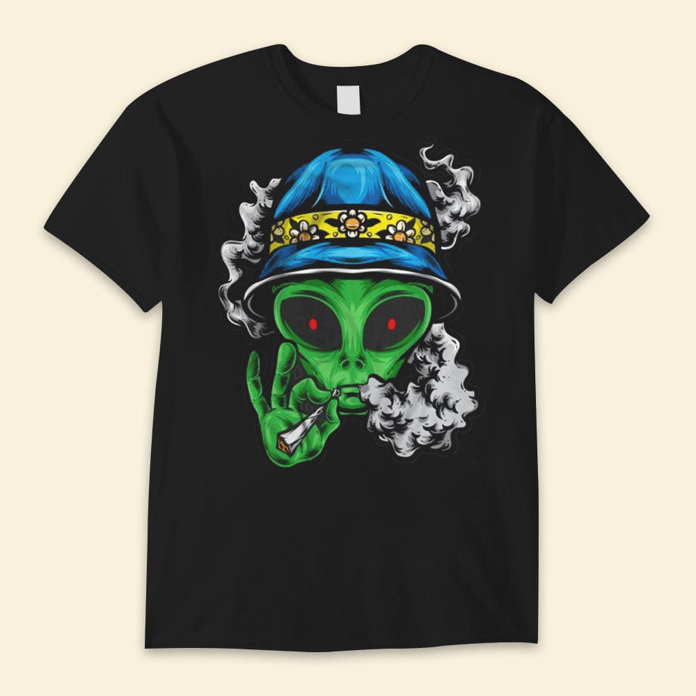 Cool Smoking Alien Shirts