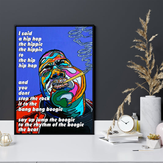 I Said A Hip Hop The Hippie Magical Hippie Poster, Canvas