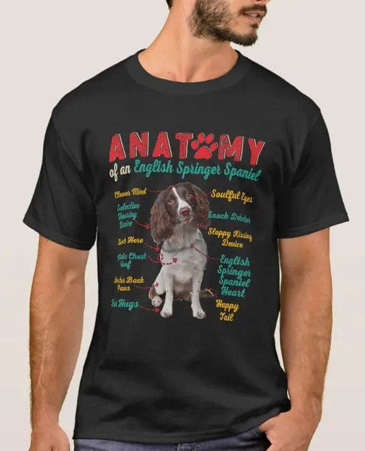 Anatomy Of An English Springer Spaniel Shirt