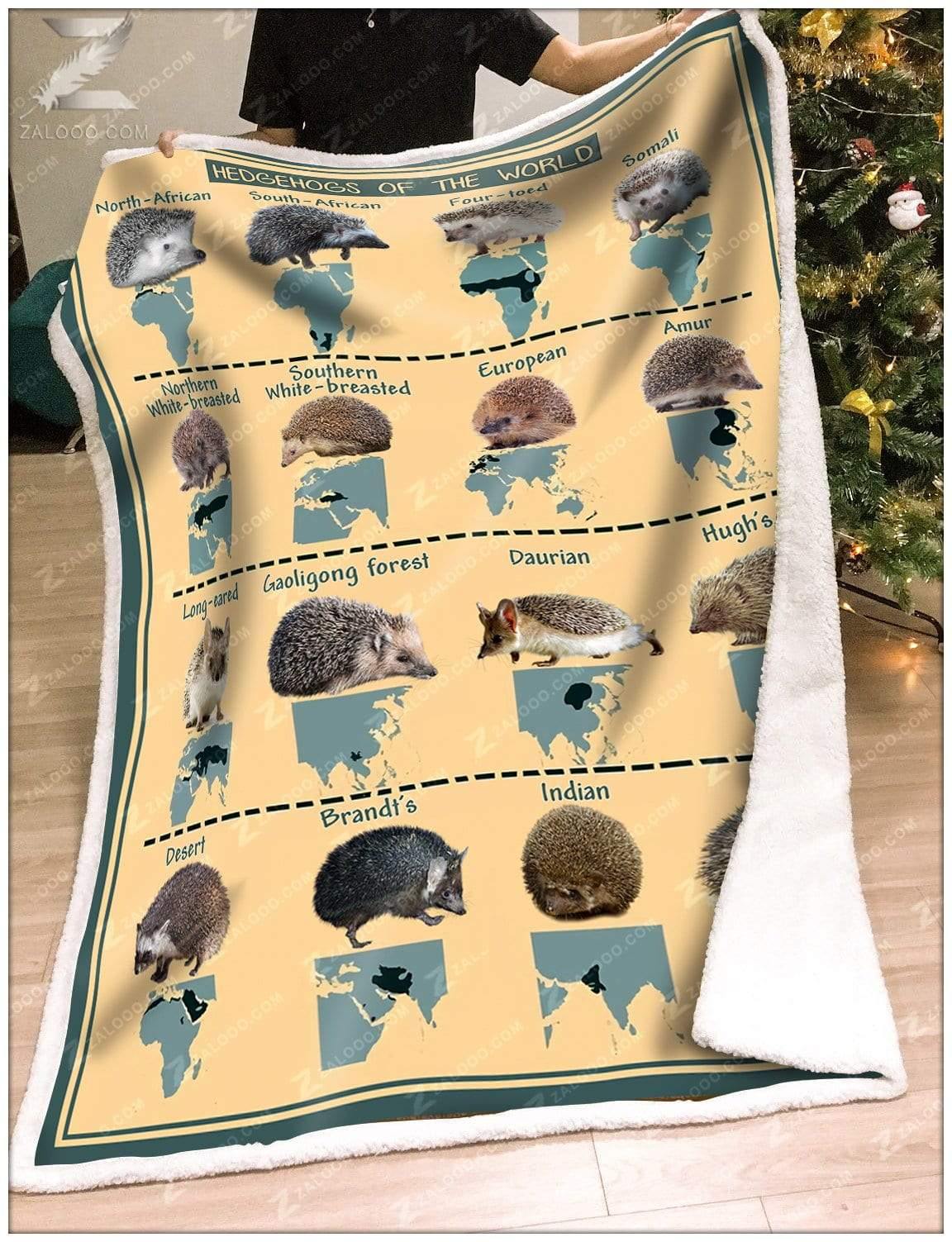 Manta de erizo de Erizos del mundo