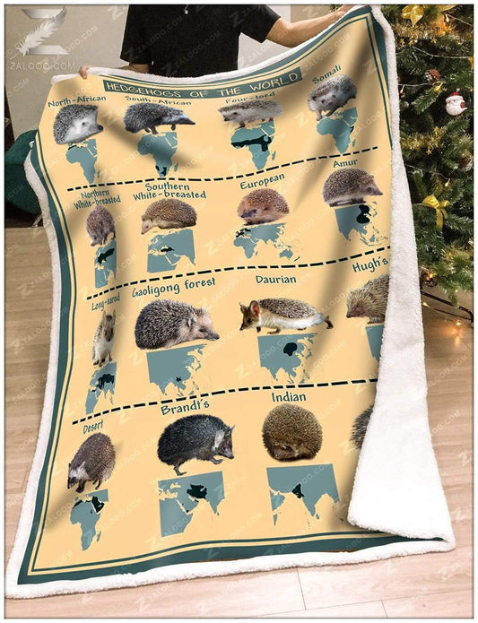 Manta de erizo de Erizos del mundo