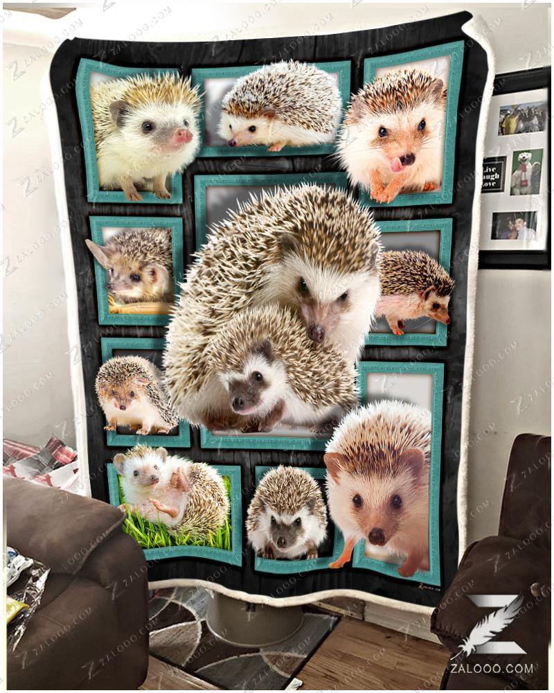 Cute Hedgehog Blanket