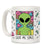 Dame tazas de alienígenas espaciales, taza