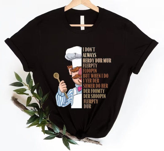 Camisa del chef sueco Vert Der Ferk