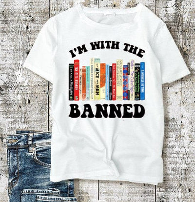 I'm With The Banned Librarian Shirts