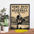 Personalized Some Boys Are Just Born With Baseball In Their Souls Poster, Canvas