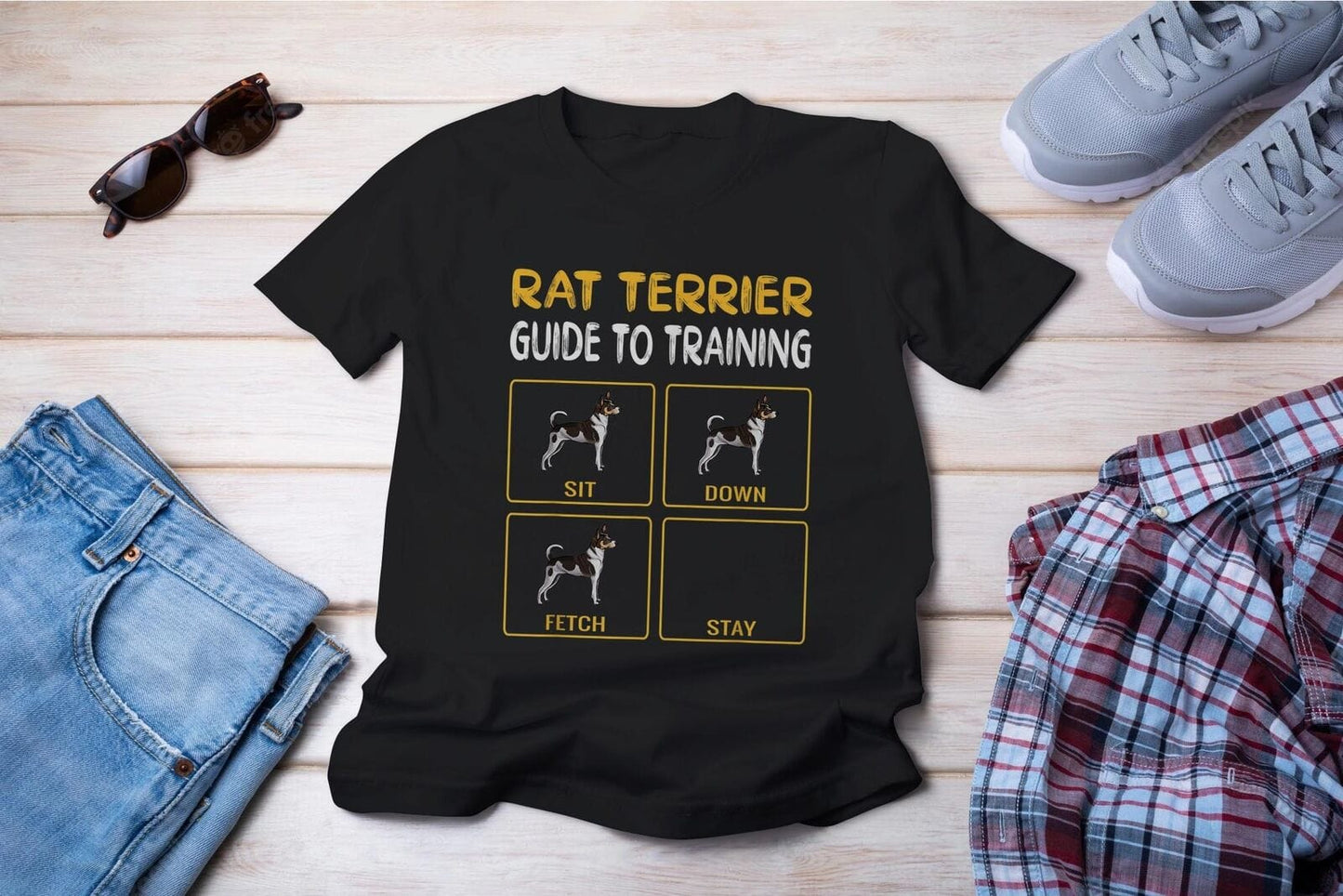 Rat Terrier Guide To Training Dog Shirt
