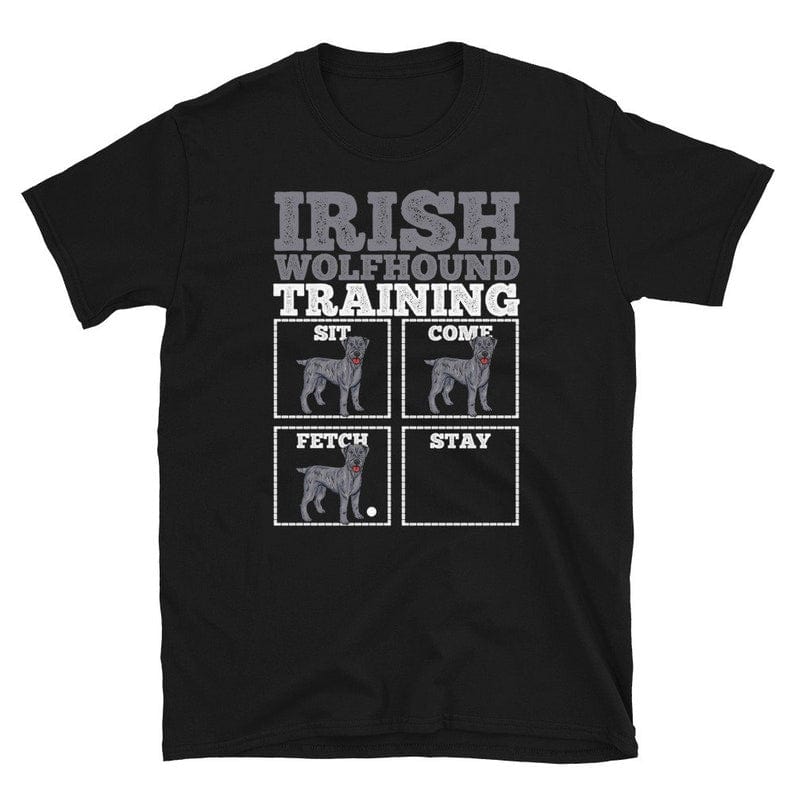 Irish Wolfhound Dog Training Shirt