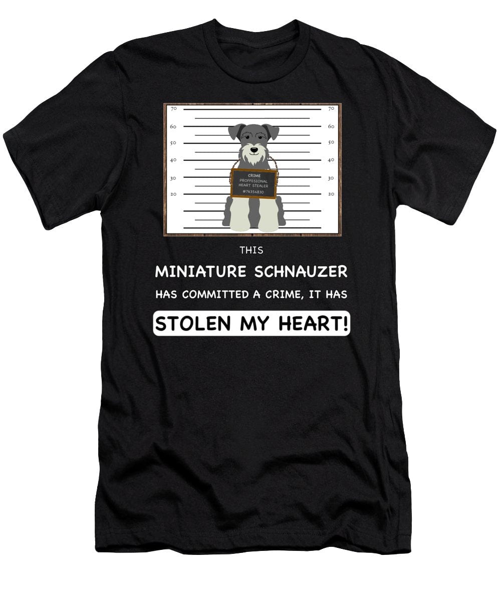 Miniature Schnauzer Stolen My Heart Shirt