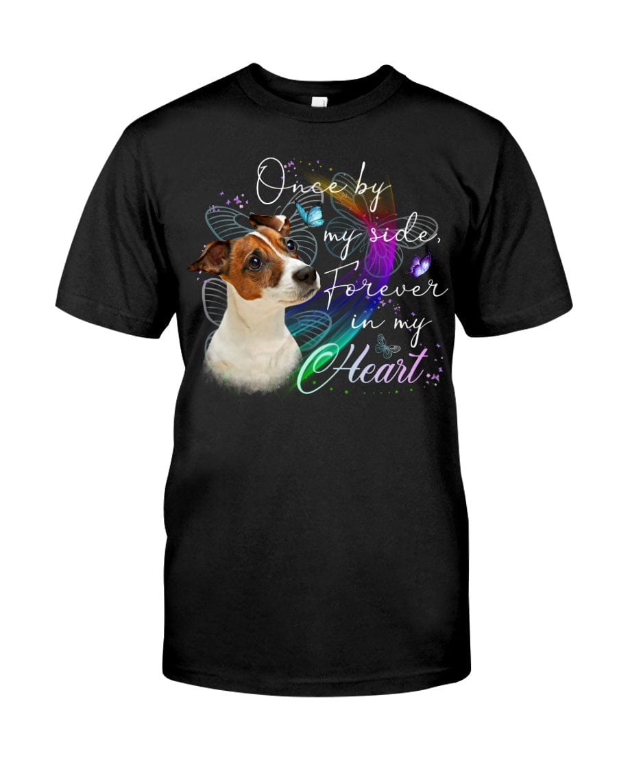 Una vez a mi lado, para siempre en mi corazón, camiseta para perro Jack Russell Terrier