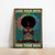 Lose Your Mind Find Your Soul Black Girl Poster, Canvas