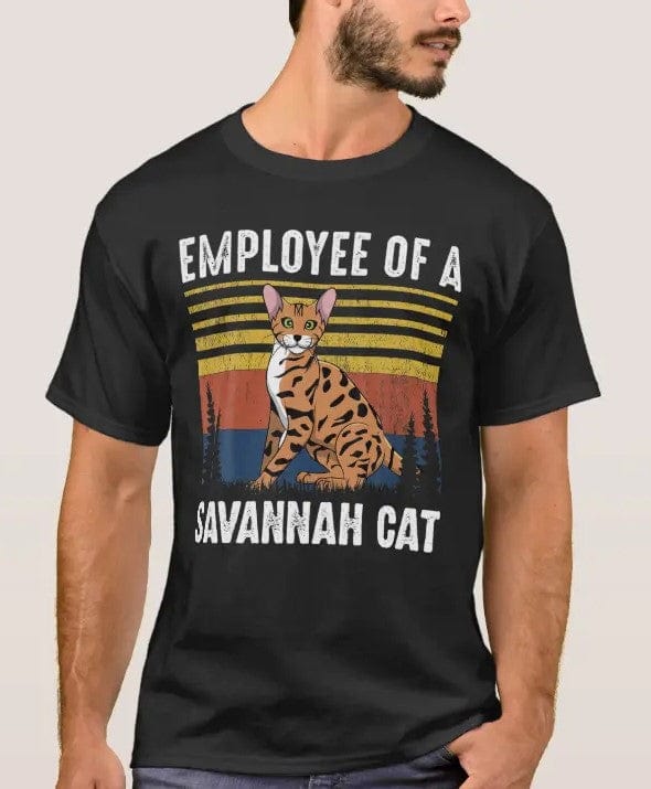 Camiseta de empleado de Savannah Cat