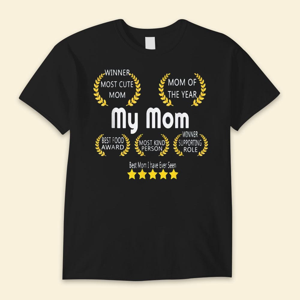 La mejor mamá que he visto Camisetas del feliz día de la madre