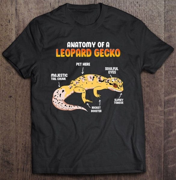 Anatomy Of A Leopard Gecko Shirt