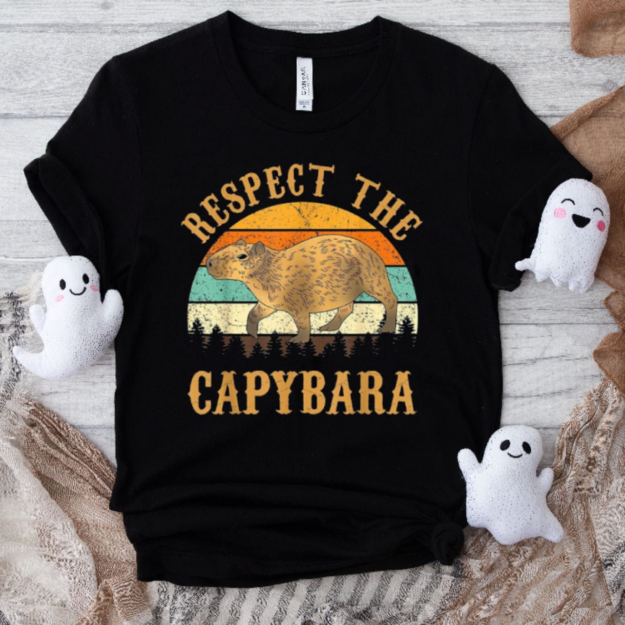 Camiseta Respeto al capibara
