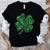 Glitter Shamrock St Patricks Day Shirts