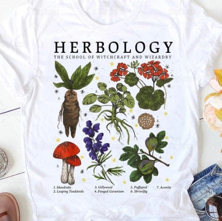 Herbology Plants The School Of Witchcraft And Wizardry Shirt