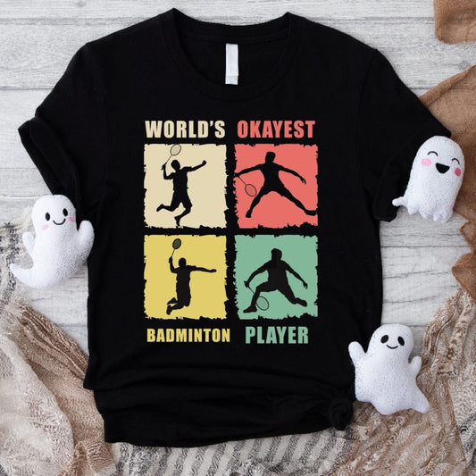 Camiseta del mejor jugador de bádminton del mundo