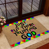 Just Out There - African AmericanDoormat