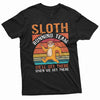 Funny Sloth Shirt Sloth Running Team