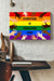 Everyone Is Welcome Here Lgbt Poster, Canvas