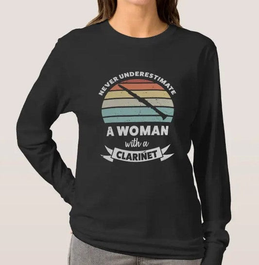 Never Underestimate An Old Man With A Clarinet Shirt