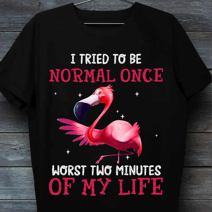 Intenté ser normal una vez. Los dos peores minutos de mi vida. Camiseta