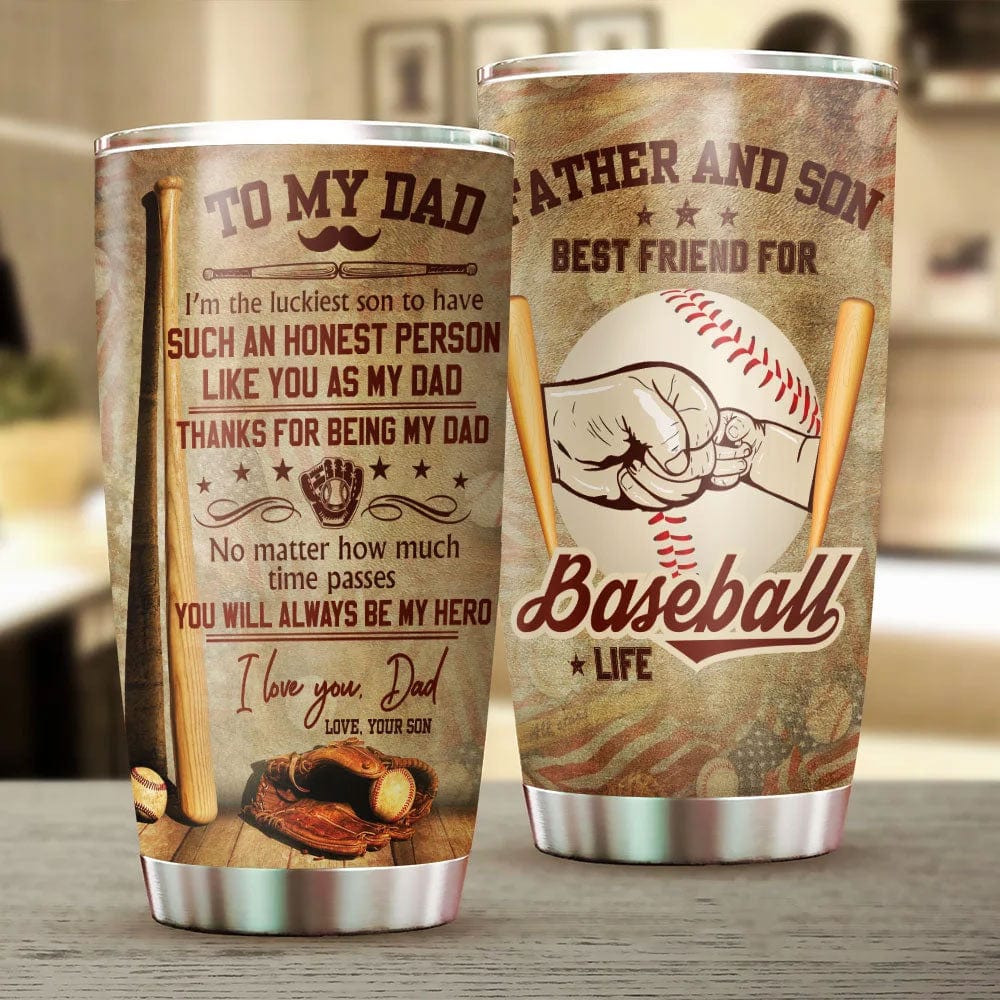 Father And Son Father's Day Tumbler