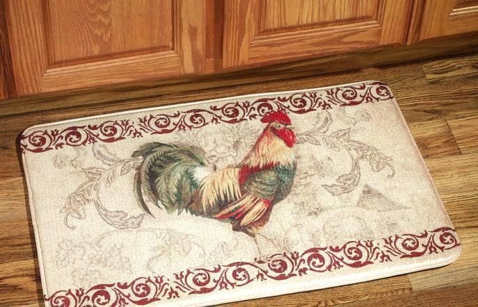 Chicken Rooster Pattern Chicken Doormat
