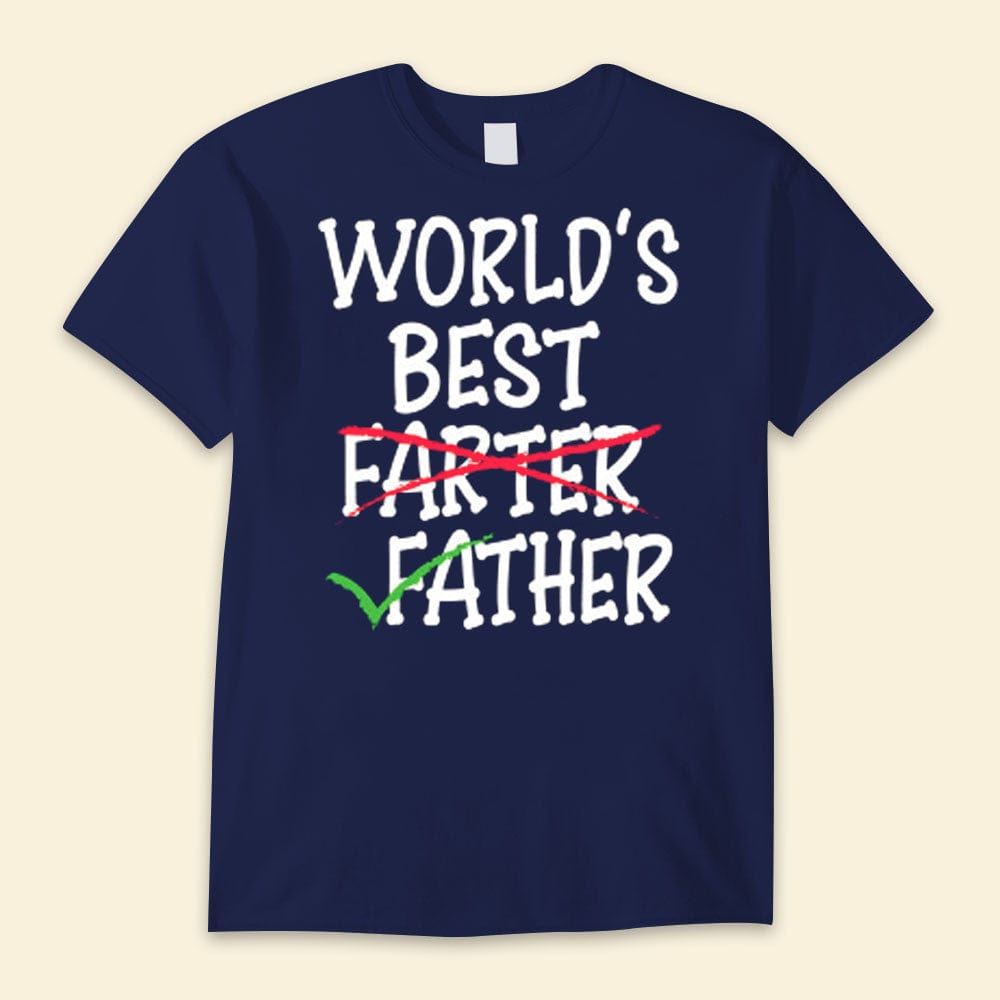 Camisetas del mejor padre del mundo Feliz día del padre