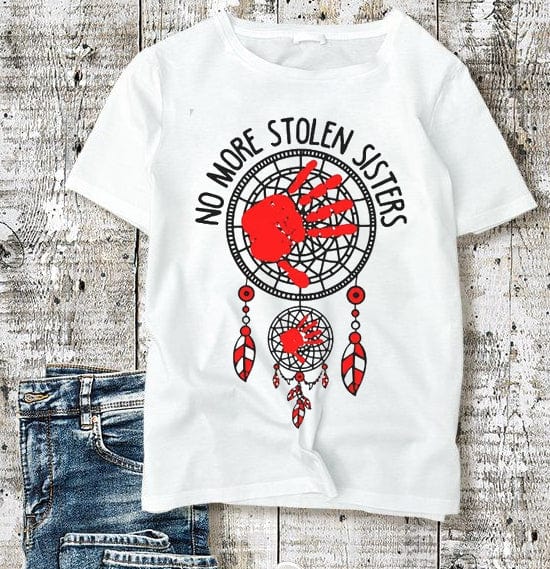 No More Stolen Sisters Missing And Murdered Indigenous Women MMIW Dreamcatcher Shirt