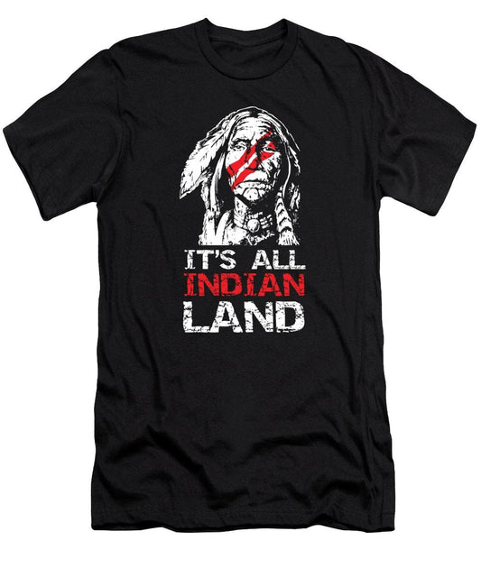 Native American It's All Indian Land Old Woman Shirt