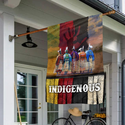 Indigenous Native American House & Garden Flag