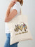 Peace Love Native Blood Native American Tote Bag