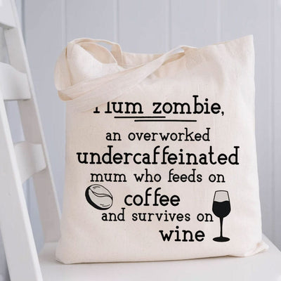 Mum Zombie Mother's Day Tote Bag